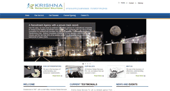 Desktop Screenshot of krishnaconsultancy.com